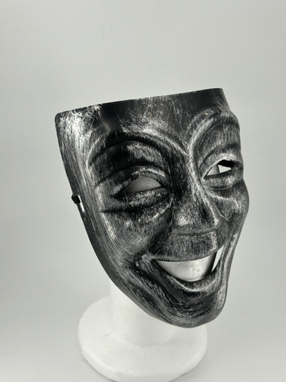 Masque de couleur argent