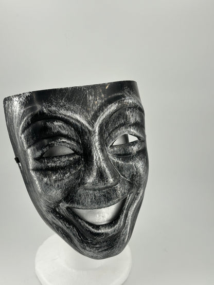 Masque de couleur argent