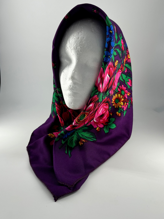 Foulard violet
