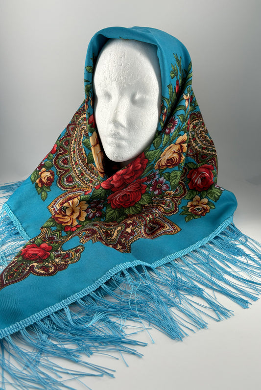 Foulard à franges