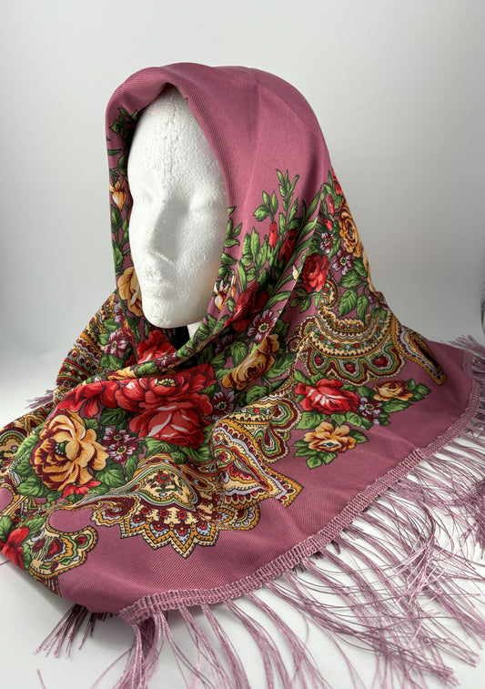 Foulard à franges