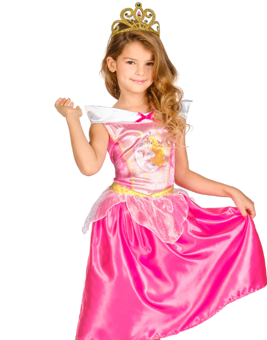 Déguisement Aurore La Belle au bois dormant™ basique fille