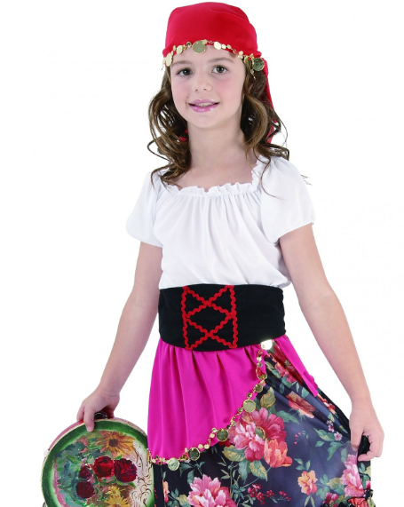 Déguisement gitane enfant