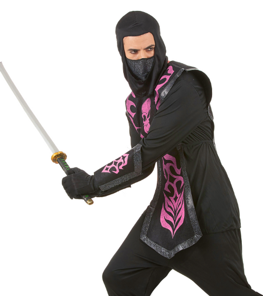 Déguisement ninja effet feutrine homme