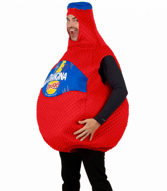 Déguisement Bouteille d'Orangina Rouge™