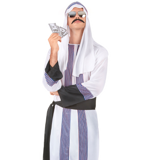 Déguisement cheikh arabe homme