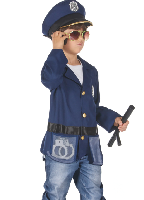 Déguisement avec accessoires policier enfant