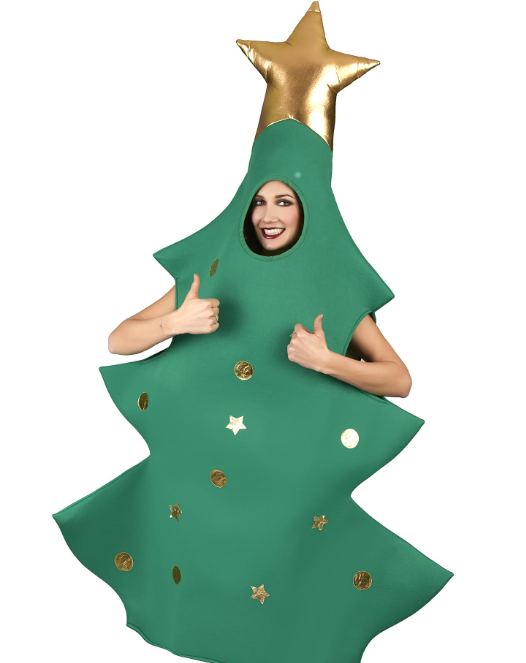 Déguisement sapin 3D adulte