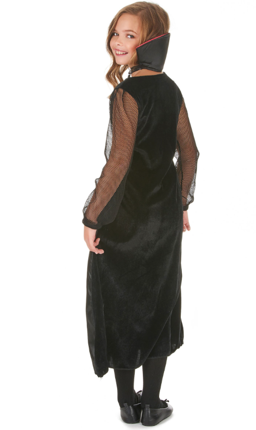 Déguisement Vampire satiné fille