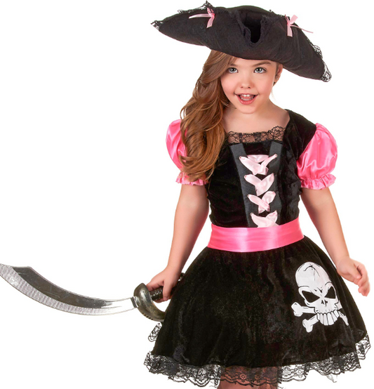 Déguisement pirate girly fille