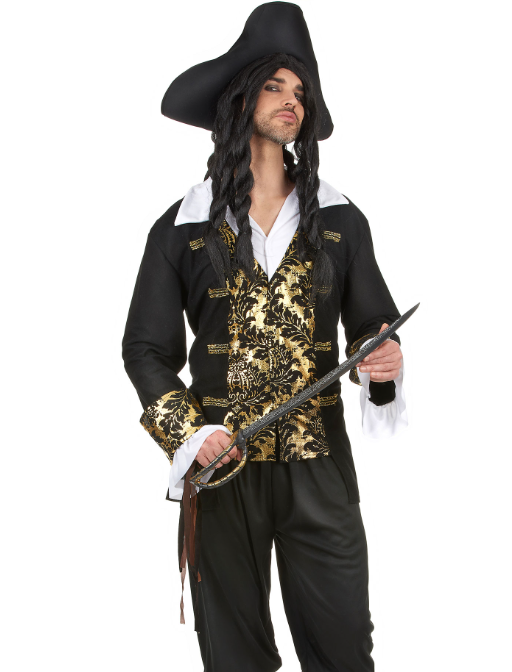 Déguisement pirate à motif homme