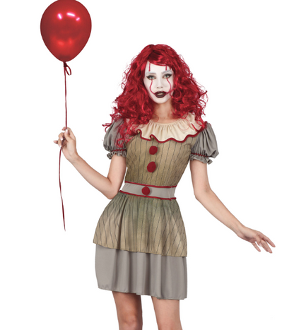 Déguisement clown psycho femme