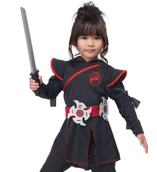 Déguisement ninja luxe fille
