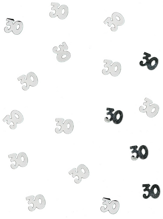 Confettis de table en bois 30 argentés 10 gr