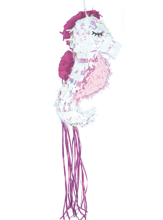 Piñata Hippocampe irisé 53 cm