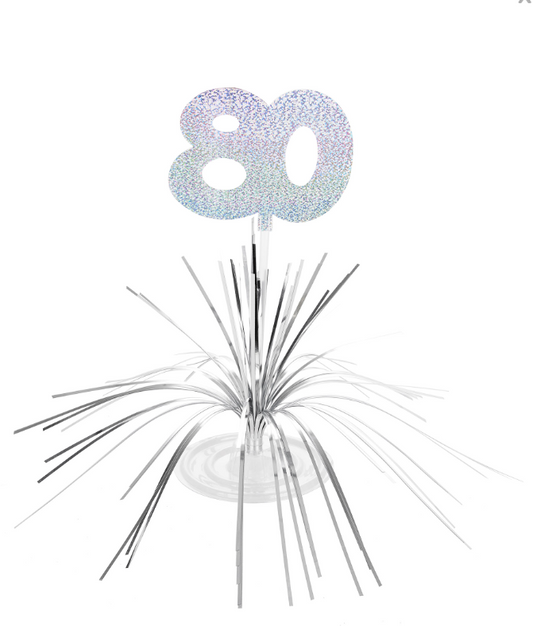 Centre de table 80 ans