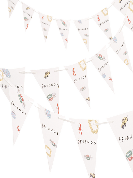 Guirlande à fanions Friends™ 2m