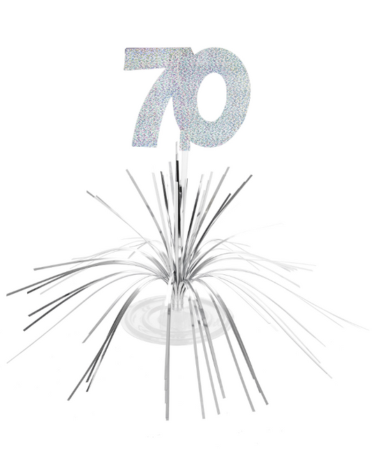 Centre de table 70 ans