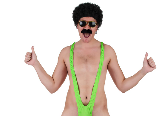 Mankini Vert Fluo Homme