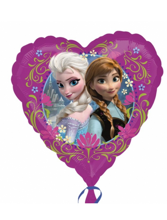Ballon aluminium cœur La Reine des Neiges™