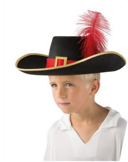 Chapeau mousquetaire enfant