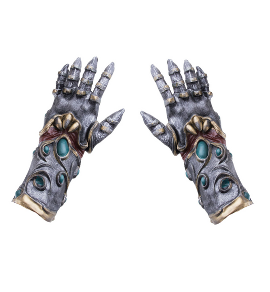 Gants guerrier en latex adulte