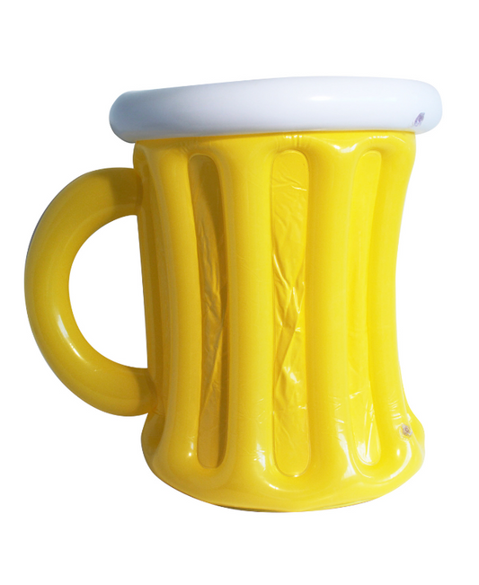 Chope de bière gonflable