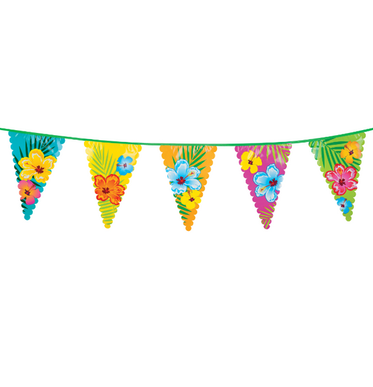 Guirlande fanions Hawaï 6 m