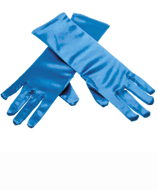 Gants princesse des glaces bleus enfant