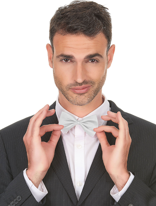 Noeud papillon blanc