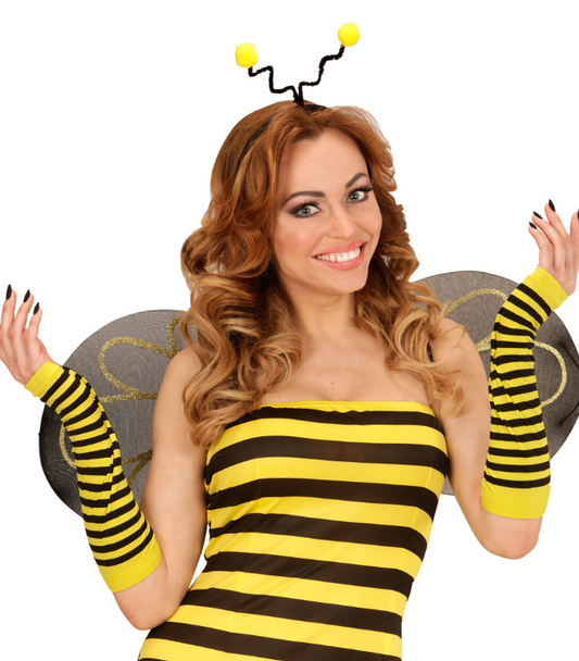 Mitaines longues abeille adulte