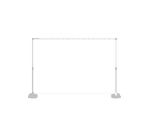 Toile de fond 6x4m blanc