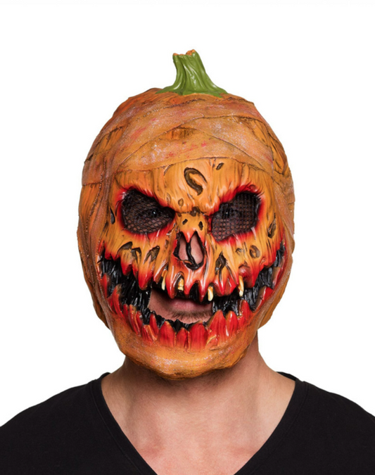 Masque citrouille souriante adulte