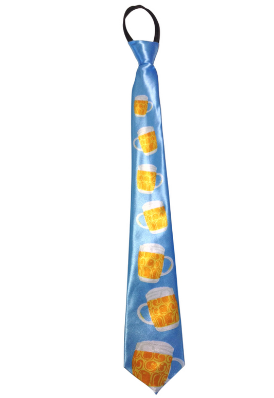 Cravate chopes de bière