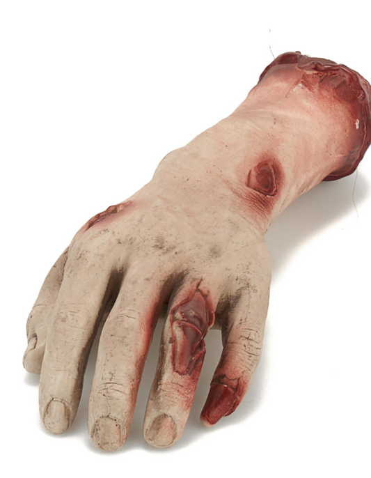 Décoration Main ensanglantée