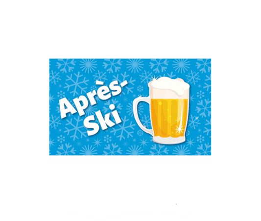 Drapeau 150 x 90 cm après-ski