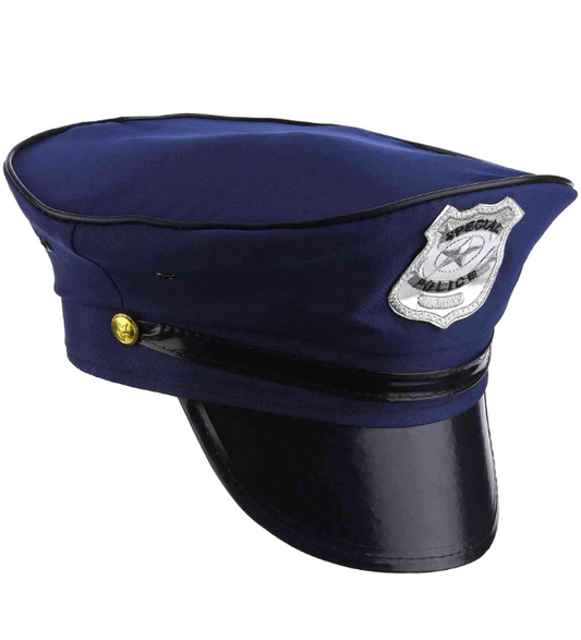 Casquette de policier adulte