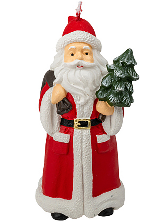 Bougie Père Noël 13,5 x 6,5 cm