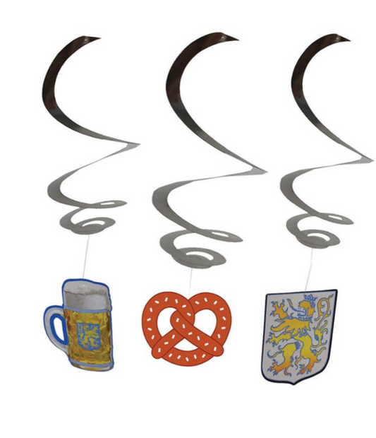 Découpes pendantes 30 cm BeerFest par 3