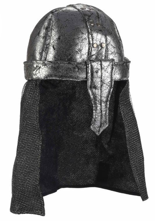 Casque chevalier guerrier souple adulte