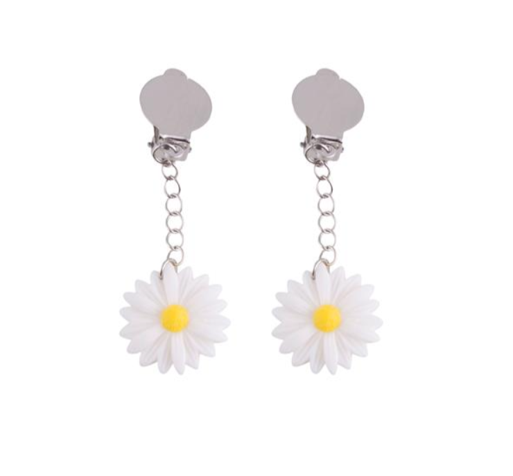 Boucles d'oreilles fleurs