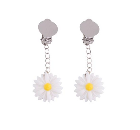 Boucles d'oreilles fleurs