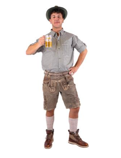 Lederhosen Luka avec ceinture