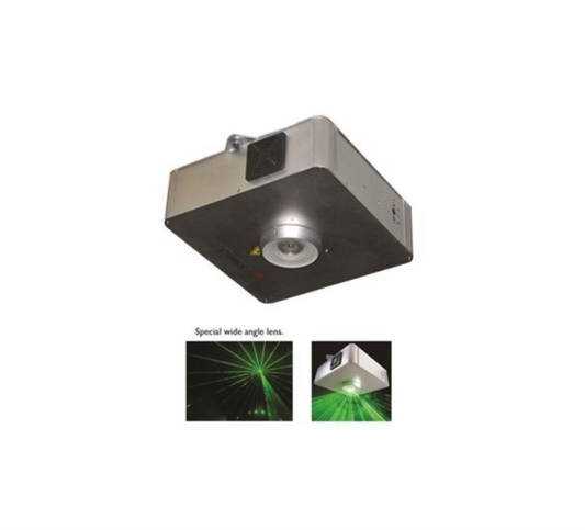 Plafond laser vert