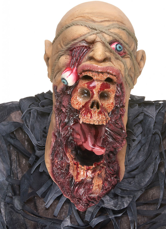 Masque latex zombie dévoreur adulte