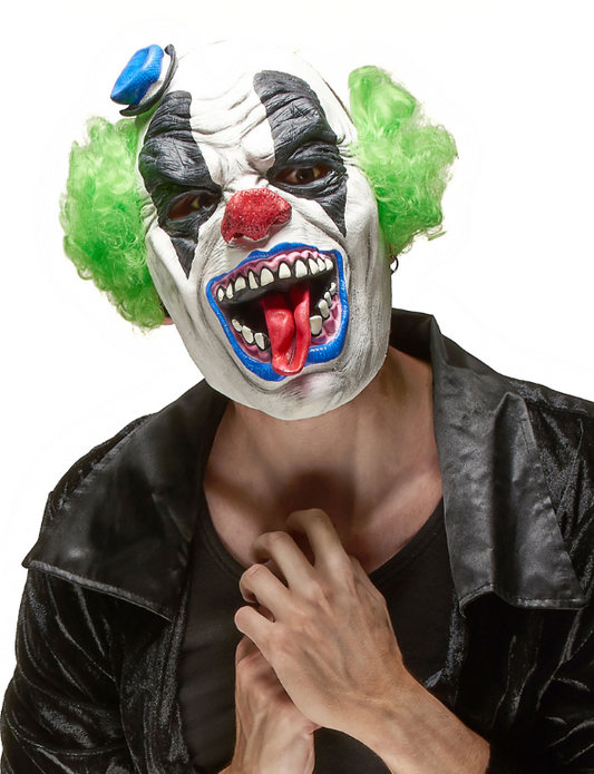 Masque latex clown terrible adulte Halloween