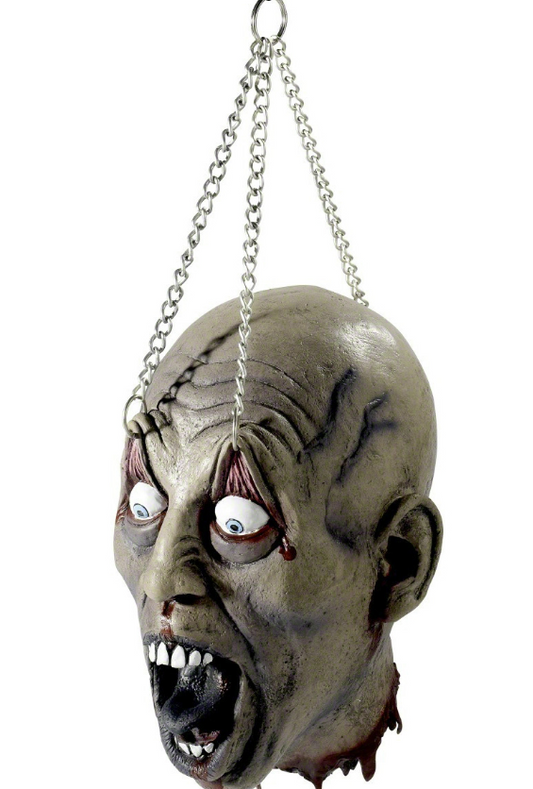 Décoration tête suspendue Halloween