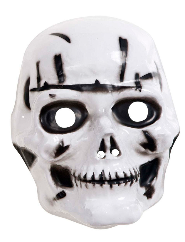 Masque squelette-tête de mort enfant
