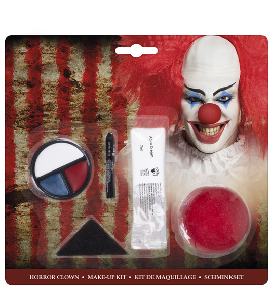 Kit maquillage clown effrayant