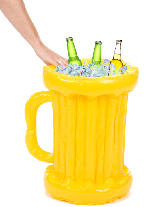 Glacière pinte géante gonflable adulte